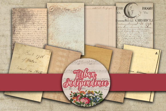 Download Vintage Papers ATC Size - Vintage Collection