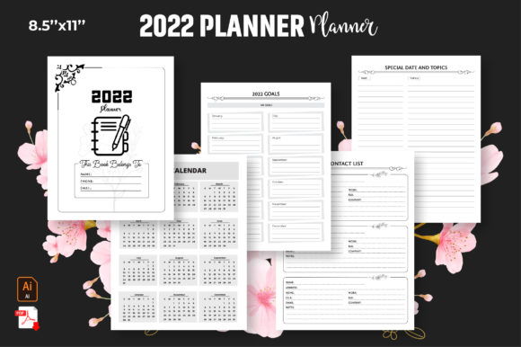 Download 2022 YEARLY GOAL PLANNER with CALENDAR - Premium Resources